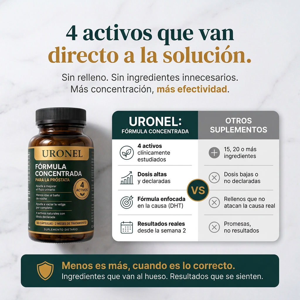 URONEL — Fórmula Concentrada para la Próstata