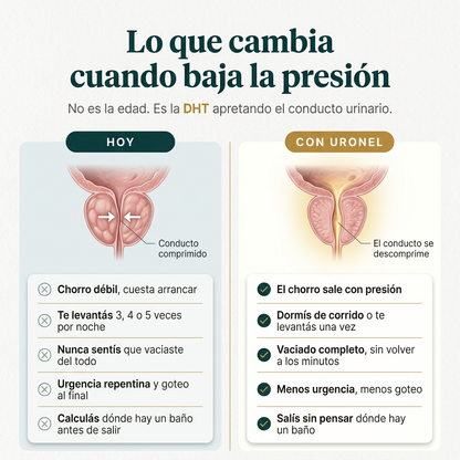 URONEL — Fórmula Concentrada para la Próstata